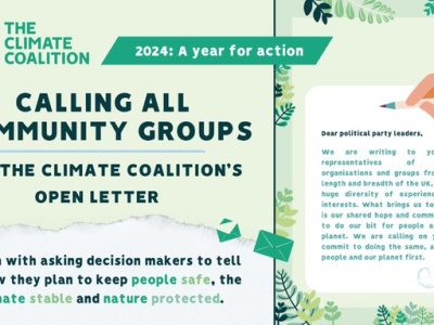 The Climate Coalition’s Community letter